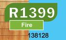 Okume Door Fire 138128