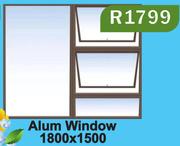 Alum Window 1800 x 1500