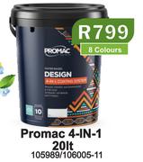 Promac 4 In 1 105989/106005-11-20L