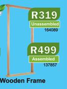 Wooden Frame Unassembled 164089