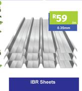 IBR Sheets 0.35mm-Per m