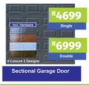 Sectional Garage Door Double