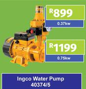 Ingco Water Pump 0.37 KW 40374/5