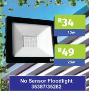 No Sensor Floodlight 10W 35387/35282