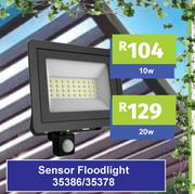 Sensor Floodlight 10W 35386/35378