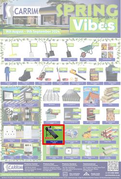 K Carrim Builders : Spring Vibes (09 August - 09 September 2024), page 1