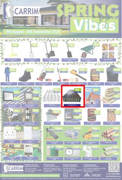 K Carrim Builders : Spring Vibes (09 August - 09 September 2024), page 1