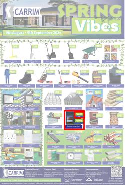 K Carrim Builders : Spring Vibes (09 August - 09 September 2024), page 1