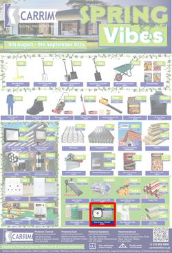 K Carrim Builders : Spring Vibes (09 August - 09 September 2024), page 1