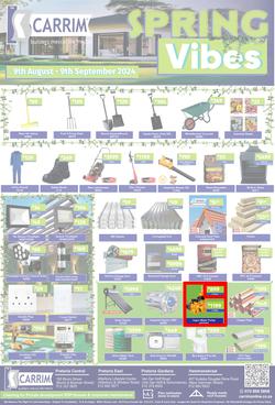 K Carrim Builders : Spring Vibes (09 August - 09 September 2024), page 1