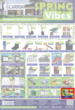 K Carrim Builders : Spring Vibes (09 August - 09 September 2024), page 1