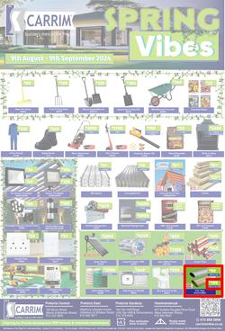 K Carrim Builders : Spring Vibes (09 August - 09 September 2024), page 1