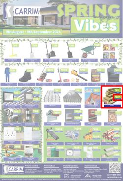 K Carrim Builders : Spring Vibes (09 August - 09 September 2024), page 1