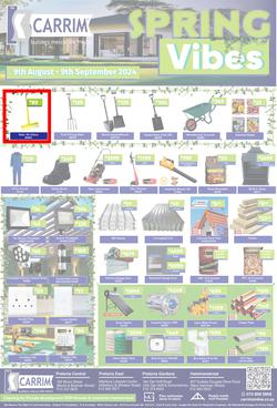 K Carrim Builders : Spring Vibes (09 August - 09 September 2024), page 1