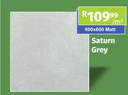 Saturn Grey 600 x 600 Matt-Per Sqm