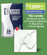 Tile Combo 400 x 400 Polished-Per Sqm