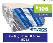 Gyproc Ceiling Board 6.4mm 1.2 x 3m 35053