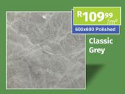 Classic Grey 600 x 600 Polished-Per Sqm