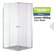 Shower Corner Sliding
