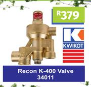 Kwikot Recon K-400 Valve 34011