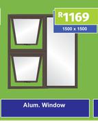 Alum. Window 1500 x 1500