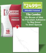 Tile Combo 600 x 600 Polished-Per Sqm