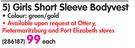 Springbok Girls Short Sleeve Bodyvest