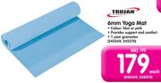 Trojan 6mm Yoga Mat-Each