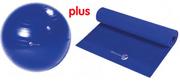 Endurance Body Ball And Yoga Mat Set 55Cm And 3mm-Per Set