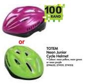 Totem Neon Junior Cycle Helmet-Each