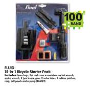 Fluid 15-in-1 Bicycle Starter Pack