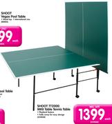 Shoot TT2000 MKII Table Tennis Table-Each