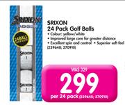 Srixon 24 Pack Golf Balls-Per 24 Pack