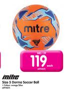 Mitre Size 5 Dorma Soccer Ball-Each