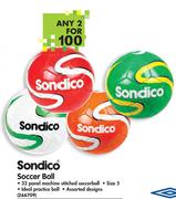 Sandico 4 Soccer Ball PVC-Each