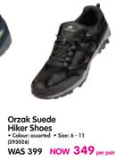 Orzak Suede Hiker Shoes-Per Pair