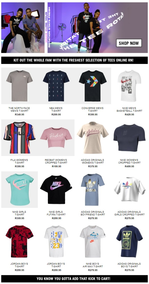 Sportscene : Aint Nothin' But A Tee Thang (Request Valid Dates From Retailer)