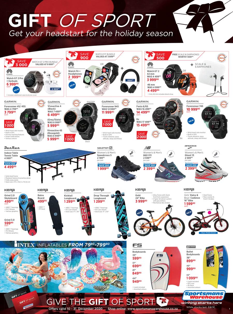 Sportsmans Warehouse Gift Of Sport 10 December 31 December 2020 Www Guzzle Co Za