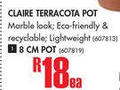 Claire Terracota 8m Pot