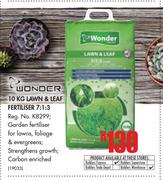 Wonder Lawn & Leaf Fertiliser 7:1:3-10Kg