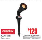 Eurolux Plastic Spike Black