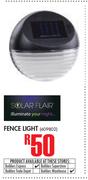 Solar Flair Fence Light