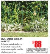 Lawn Border 1m Loop Or Picket