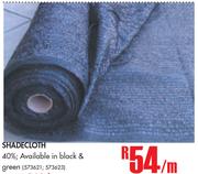 Shadecloth 40%-Per Sqm
