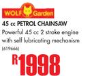 Wolf Garden 45cc Petrol Chainsaw