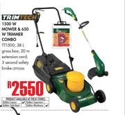 Trimtech 1500W Mower & 650W Trimmer Combo