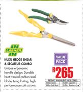 Lasher Kudu Hedge Shear & Secateur Combo