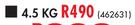 Megamaster 4.5Kg Gas Cylinder With External valve