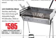 Megamaster 630 Charcoal Braai