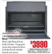 Megamaster 1M Contractors Built In Braai